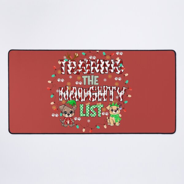 Item preview, Dog Trainer Christmas | Training The Naughty List | Funny Dog Lover Gift designed and sold by Searching ideas.