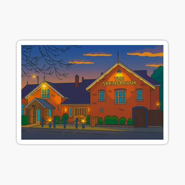 The Springbrook dusk in Grappenhall Warrington WA4
