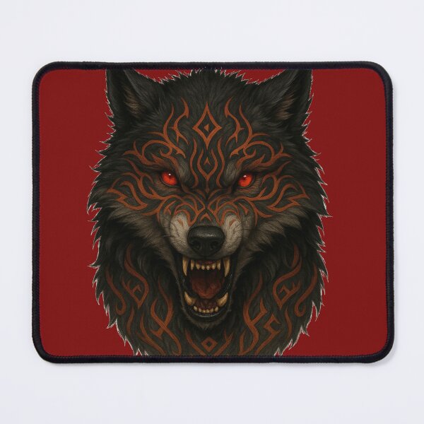 Item preview, Infernal Howl – Spirit of the Tribal Flame designed and sold by Keios Cool Apparel.
