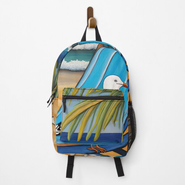 Item preview, Folk Art Seagull relaxing on a Deckchair designed and sold by Colin Bentham.