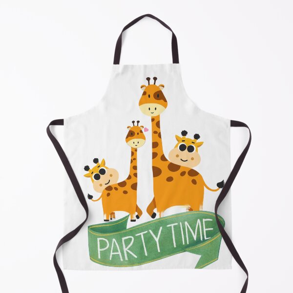 Item preview, Cute Giraffe Family – Party Time Cartoon Design designed and sold by KKCreationz.
