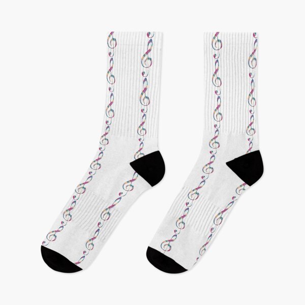 Item preview, Electric Clef — Scribbled Music Line Art designed and sold by iampaulmorris.