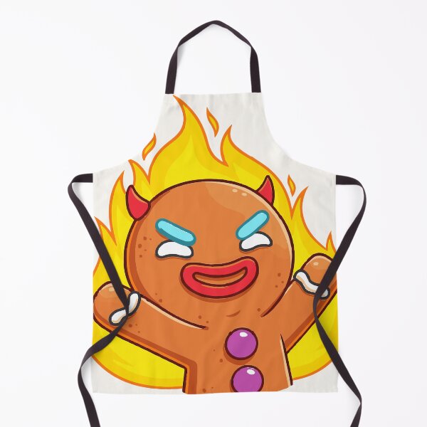 Item preview, Evil Gingerbread on Fire designed and sold by -DEEWOLF-.