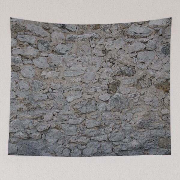 Item preview, Rustic Caribbean Coral Stone Wall 3 designed and sold by Anita's & Bella's Art.