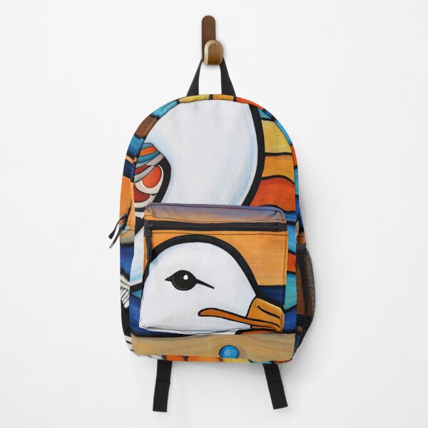 Item preview, Folk Art Seagull relaxing on a Deckchair designed and sold by Colin Bentham.
