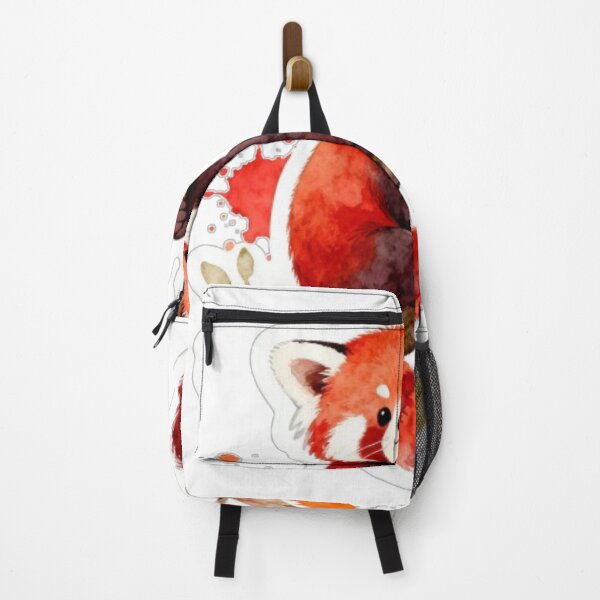 Item preview, Playful Red Panda Watercolor Sticker designed and sold by MiniPrintMagic.