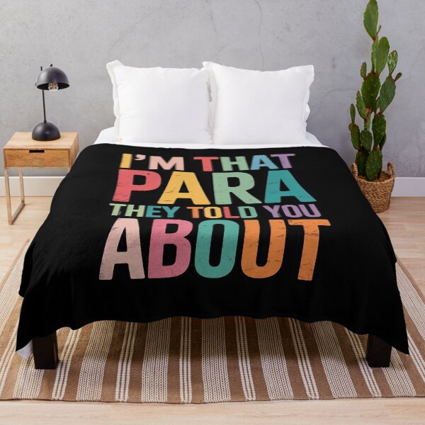 Item preview, I'm That para They Told You About Back to Preschool Teacher designed and sold by DetroitMug.