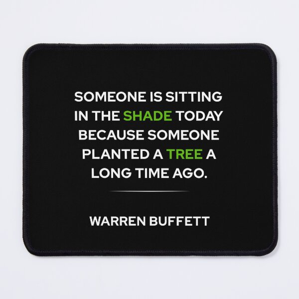 Item preview, Warren Buffett Investment Quote Sticker designed and sold by hawk-eyed.