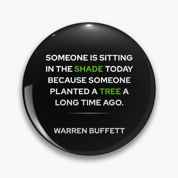 Item preview, Warren Buffett Investment Quote Sticker designed and sold by hawk-eyed.