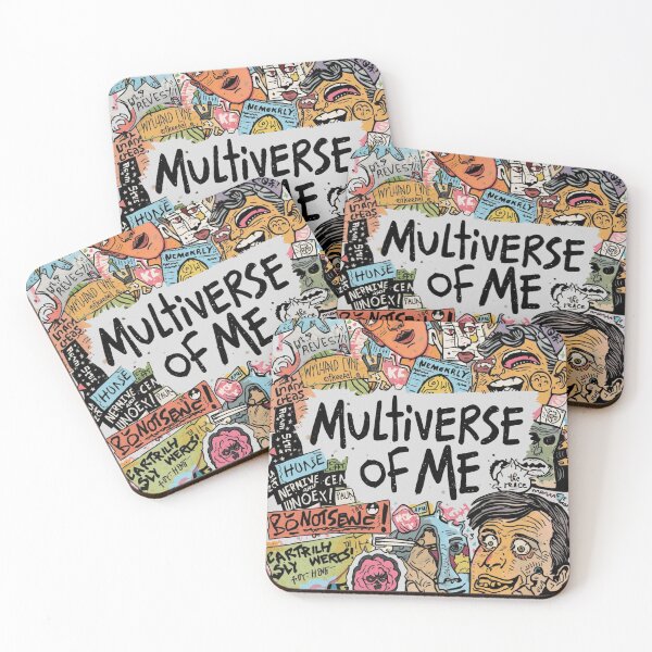 Item preview, Multiverse of Me - Retro Comic Book Parody | My Two Moods Comic designed and sold by ConfuseLab Shop.