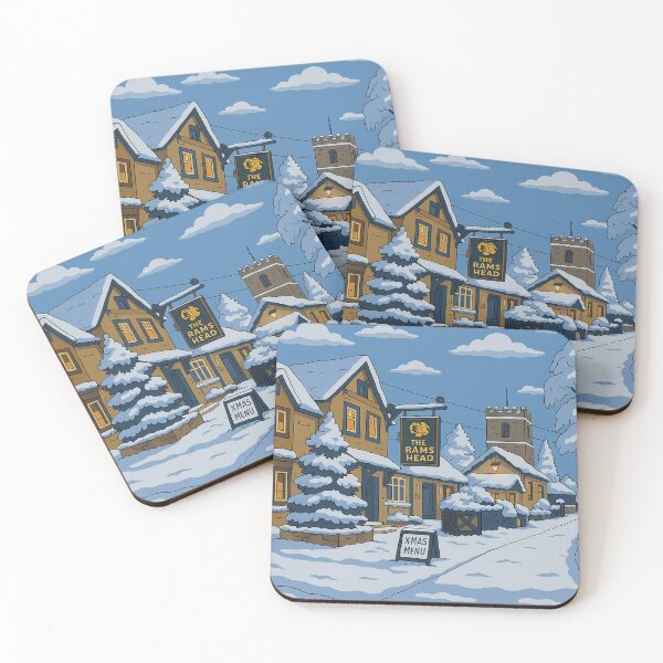 Item preview, Winter at Rams Head, Church lane,  Grappenhall Village, Warrington, WA4 designed and sold by Local gifts from HotpixUK .