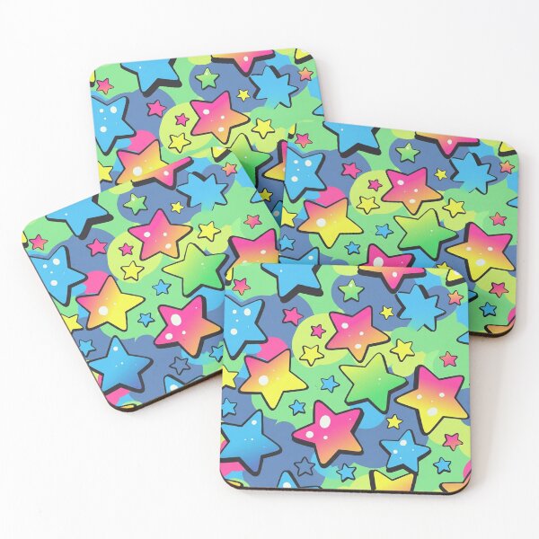 Item preview, Colorful Glow Stars designed and sold by jumpercat.