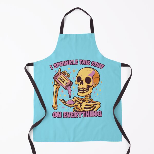 Item preview, I sprinkle this stuff 'sarcasm' on everything skeleton designed and sold by BrownHorse90s.
