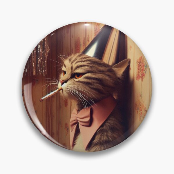 Item preview, "Purrfectly Famous: Meowgical Birthday Blowout ??" designed and sold by Print Fiction.