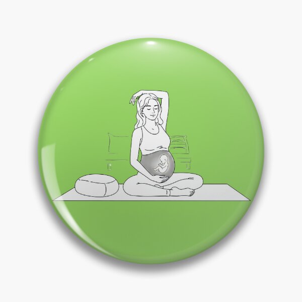Item preview, Prenatal Home Yoga Minimalist designed and sold by Pixelzo.