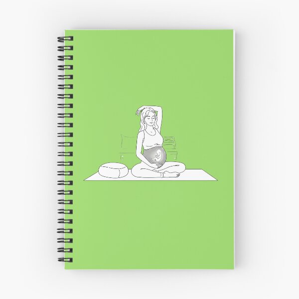 Item preview, Prenatal Home Yoga Minimalist designed and sold by Pixelzo.