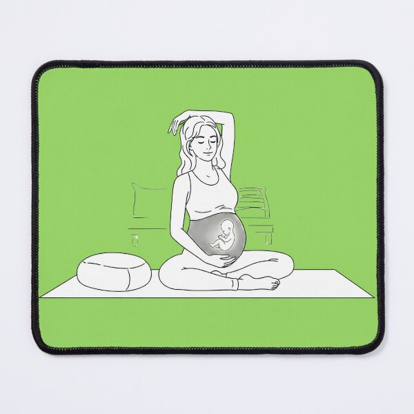 Item preview, Prenatal Home Yoga Minimalist designed and sold by Pixelzo.