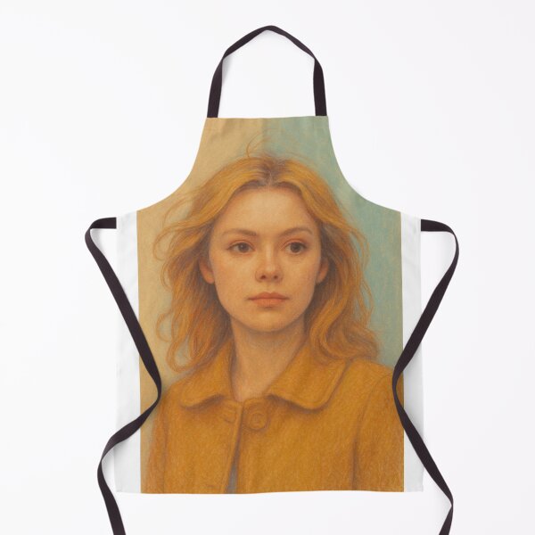 Item preview, Pastel Portrait of a Dreamy Girl – Soft Art Illustration designed and sold by Captain-B.