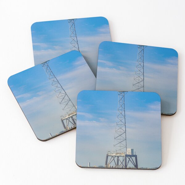 Item preview, Fort De Soto Beach rising above the coastline under a clear blue sky designed and sold by EyezWatchin.