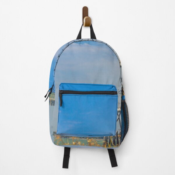 Item preview, Fort De Soto Beach rising above the coastline under a clear blue sky designed and sold by EyezWatchin.