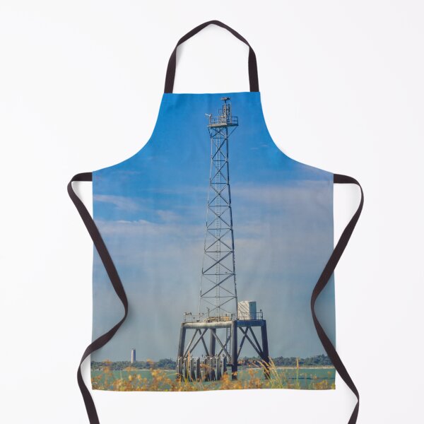 Item preview, Fort De Soto Beach rising above the coastline under a clear blue sky designed and sold by EyezWatchin.