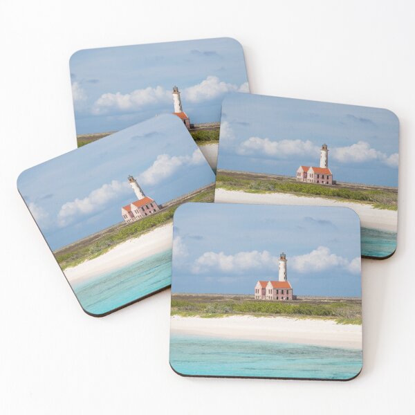 Item preview, The Pink Lighthouse of Klein Curacao 1 designed and sold by Anita's & Bella's Art.