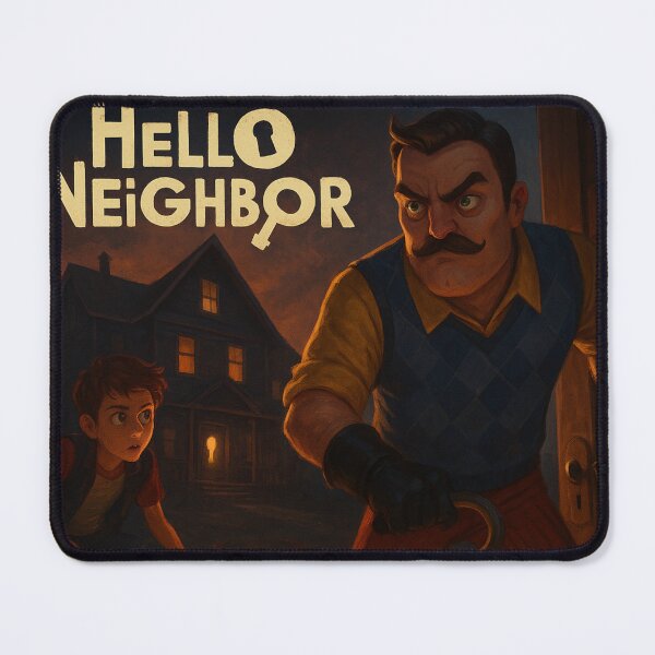 Item preview, Hello Neighbor designed and sold by FeelTheDrawing.