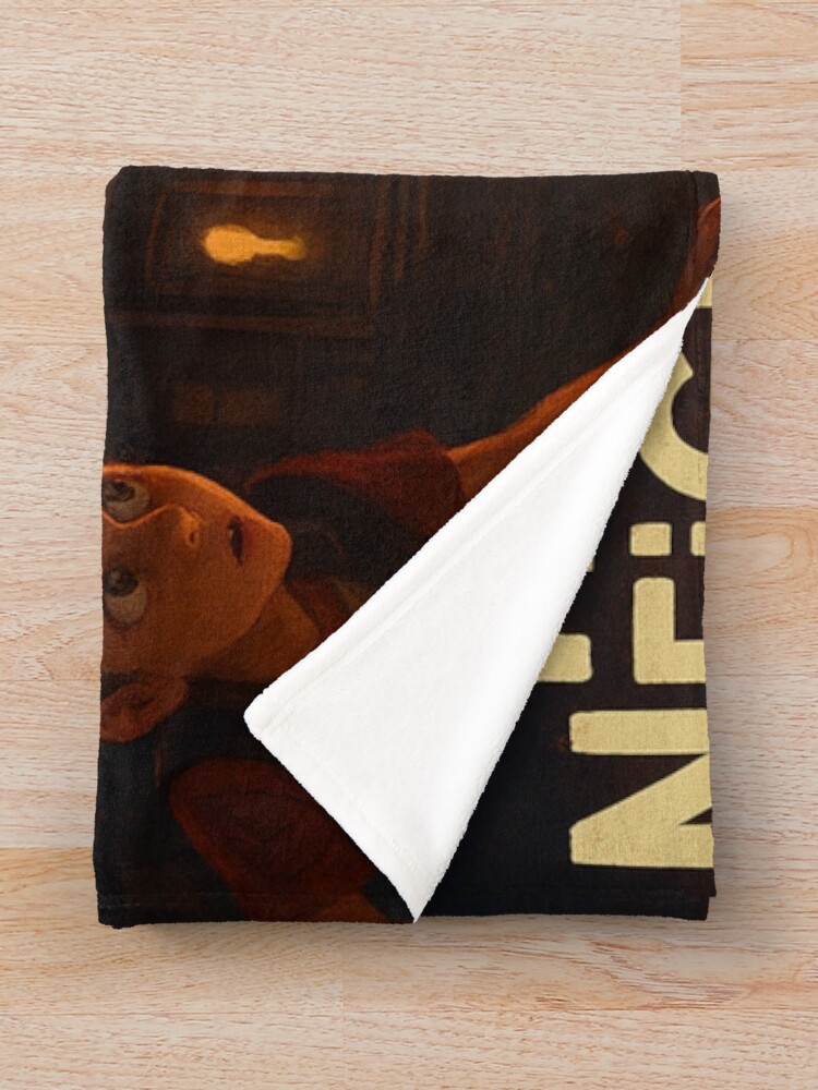 Thumbnail 3 of 6, Throw Blanket, Hello Neighbor designed and sold by FeelTheDrawing.