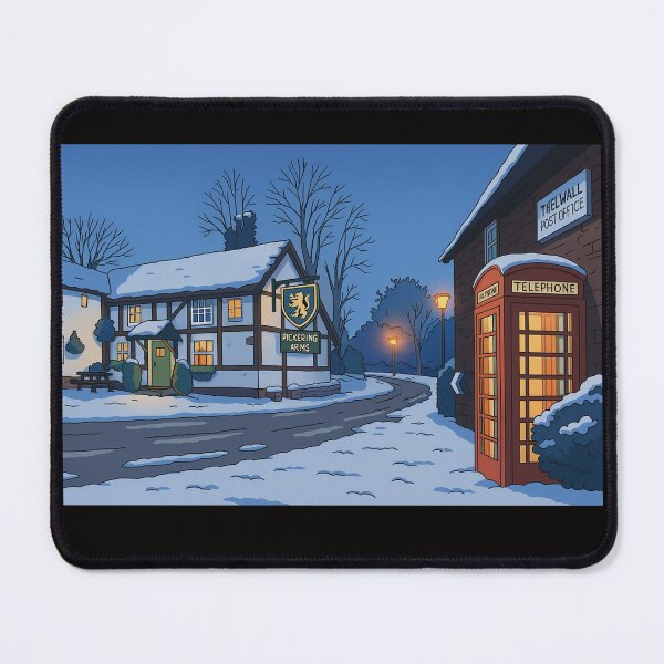 Item preview, Thelwall Village in Winter, Warrington, WA4 designed and sold by Local gifts from HotpixUK .