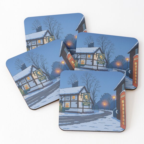 Item preview, Thelwall Village in Winter, Warrington, WA4 designed and sold by Local gifts from HotpixUK .