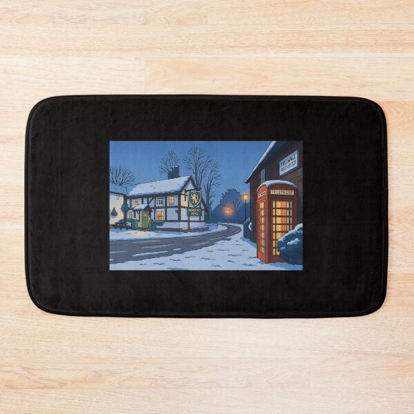 Item preview, Thelwall Village in Winter, Warrington, WA4 designed and sold by Local gifts from HotpixUK .