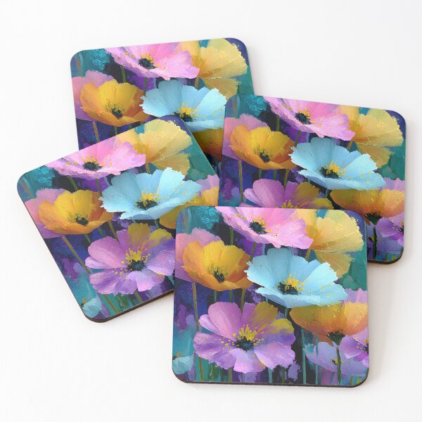 Item preview, Dynamic Floral Abstraction with Intricate Shapes designed and sold by daila70.