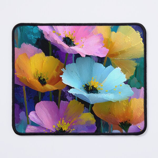 Item preview, Dynamic Floral Abstraction with Intricate Shapes designed and sold by daila70.