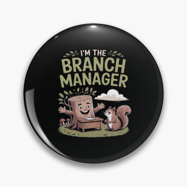 Item preview, I'm the Branch Manager Forest Cottagecore designed and sold by CultureSpec.