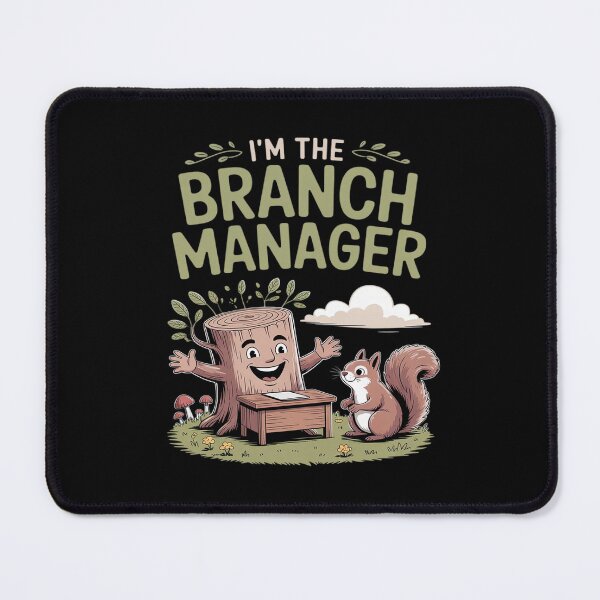 Item preview, I'm the Branch Manager Forest Cottagecore designed and sold by CultureSpec.