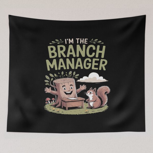 Item preview, I'm the Branch Manager Forest Cottagecore designed and sold by CultureSpec.