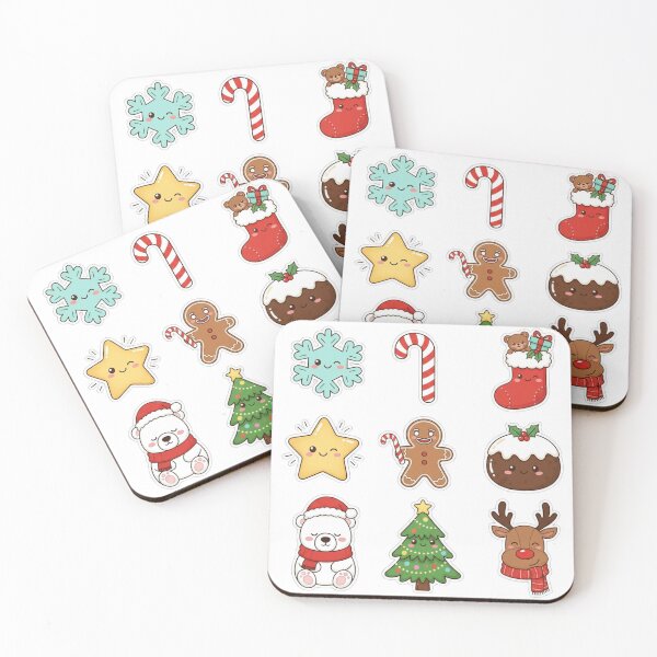 Item preview, Cute Christmas Sticker Pack designed and sold by Siamcatshop.