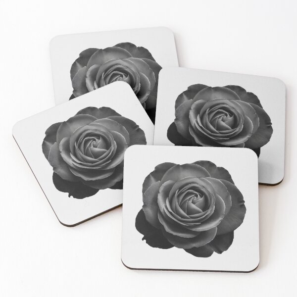 Item preview, Black Rose Poster – High-Contrast Flower Art Photography designed and sold by paulo silveira.