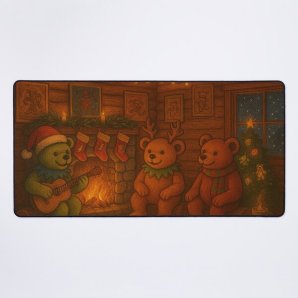 Item preview, Christmas Bears Cabin Jam designed and sold by AlBinda.