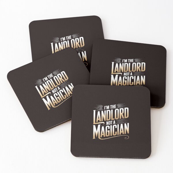 Item preview, I'M The Landlord Not A Magician, Rental Property Management designed and sold by CultureSpec.
