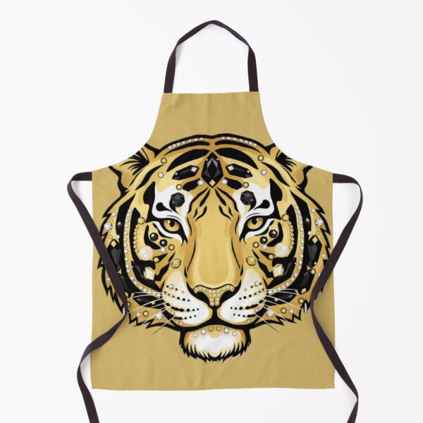 Item preview, Gold Jeweled Face Tiger designed and sold by DesignsByPrnces.