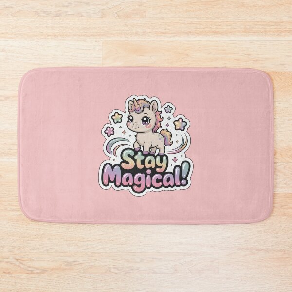 Item preview, Happy New Year Stay Magical Unicorn Sticker - Chibi Horse Year of the Horse Gift designed and sold by Nuist25.