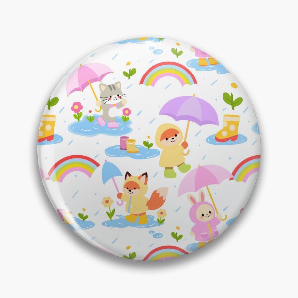 Item preview, Baby Shower Rainy Day Seamless designed and sold by KJackArtwork.