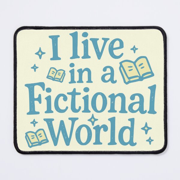 Item preview, I live in a fictional world designed and sold by FandomizedRose.