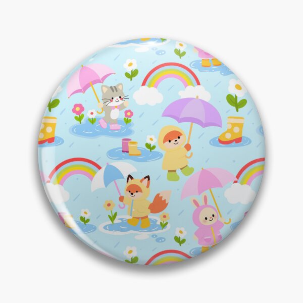 Item preview, Baby Shower Rainy Day Seamless designed and sold by KJackArtwork.