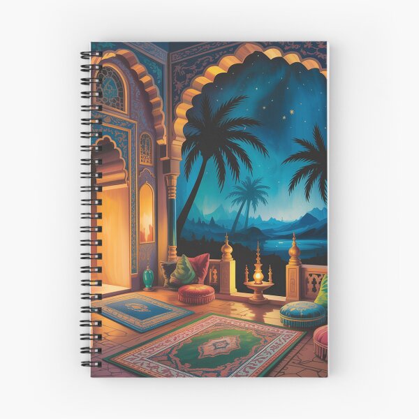Item preview, Мystical Arabian night scene. designed and sold by Lilashakti ⭐️ ⭐️ ⭐️ ⭐️ ⭐️.