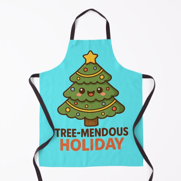 Item preview, Tree-mendous Holiday – Cute Kawaii Christmas Tree Design designed and sold by Dezpro.