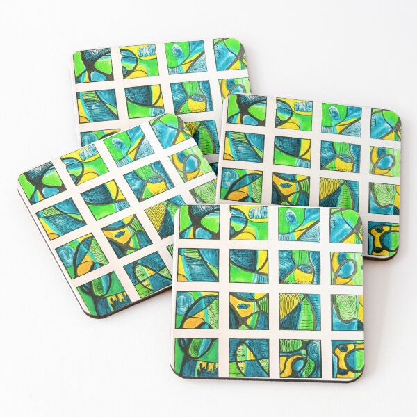 Item preview, Boxes Teal designed and sold by KekeandOlive.