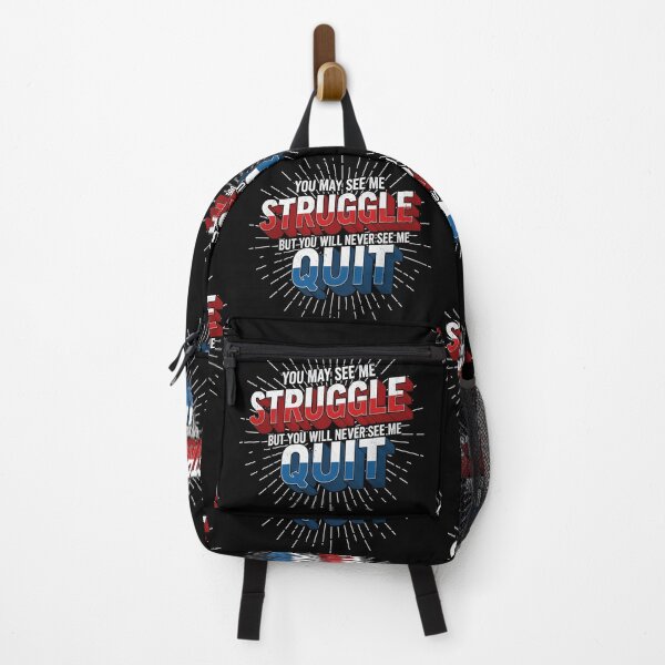 Item preview, You May See Me Struggle - Motivational Quote Inspiration designed and sold by gear-posters.