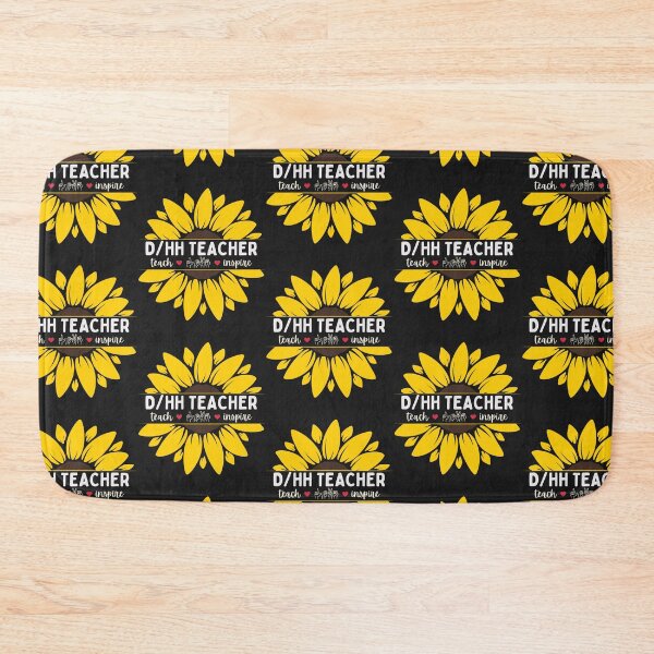 Item preview, Hard Of Hearing – ASL Sign Language Deaf DHH Teacher Sunflower designed and sold by Pingestre.